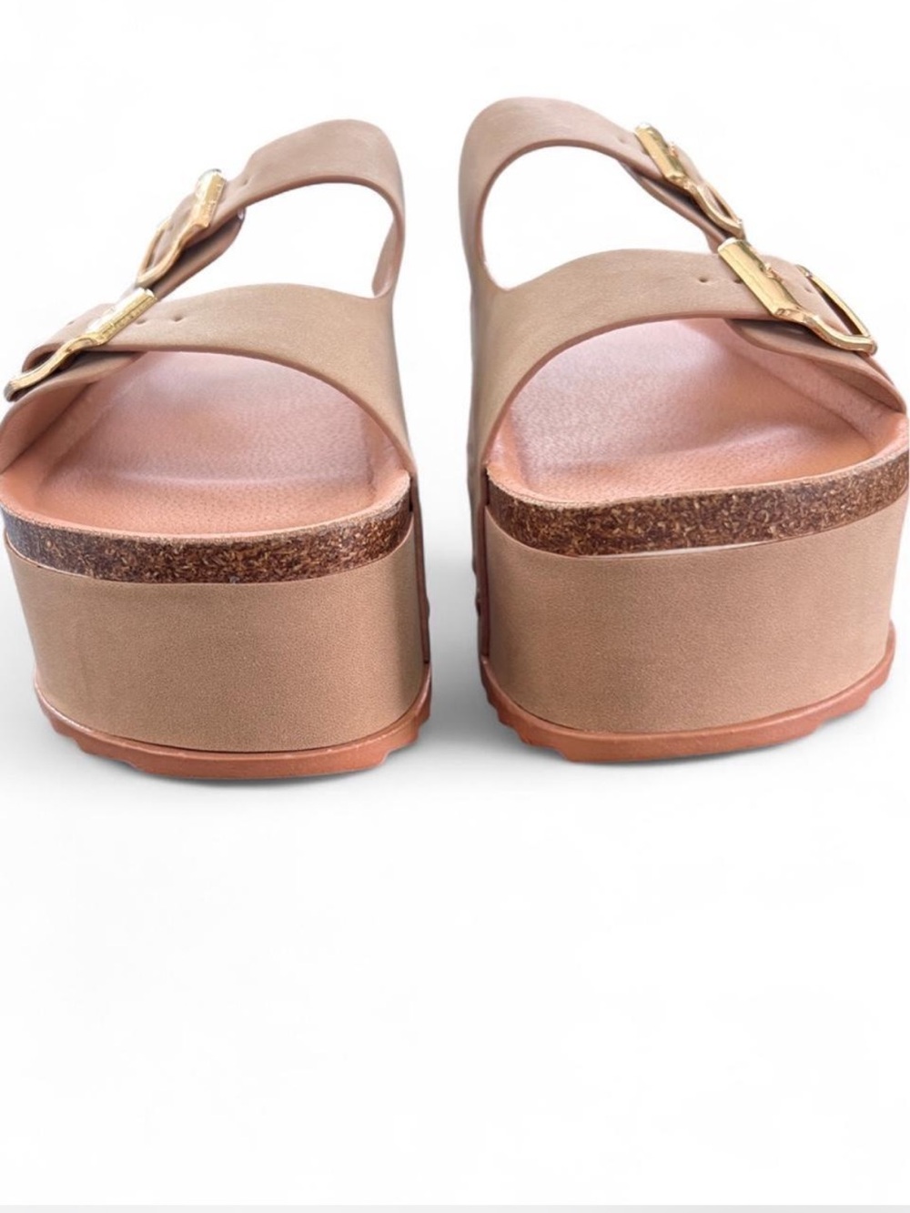 Chunky Platform Sandals Like New
Size 10
